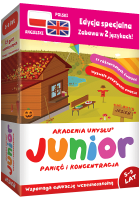Edukacyjne gry dla dzieci Akademia Umysłu JUNIOR w języku polskim i angielskim to wyjątkowe prezenty na Dzień Dziecka